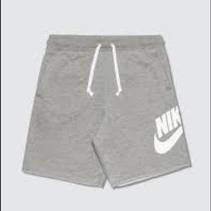 Nike Grey Knit Shorts